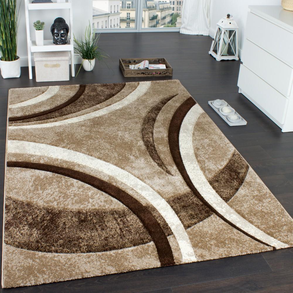 Designer Rug Brilliance Brown Beige Geometric Pattern - RugYourHome
