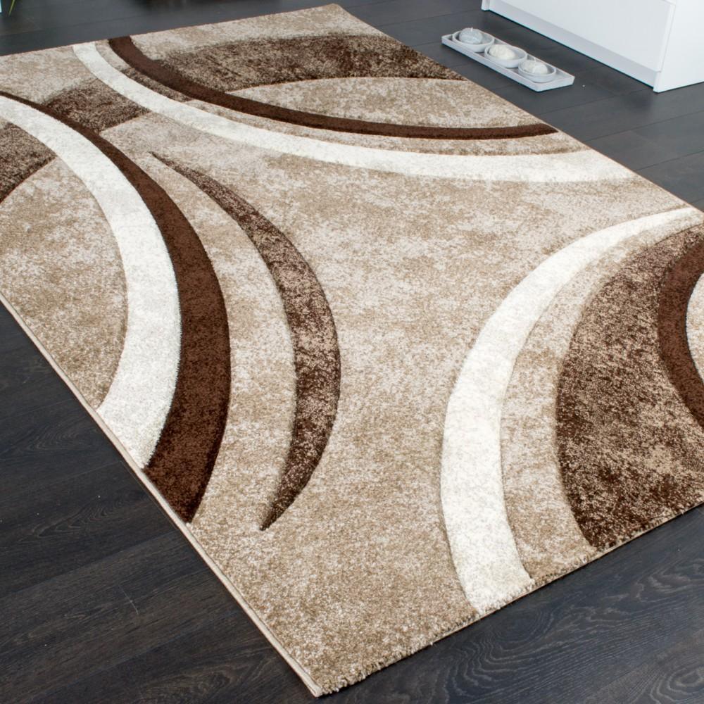 Designer Rug Brilliance Brown Beige Geometric Pattern - RugYourHome