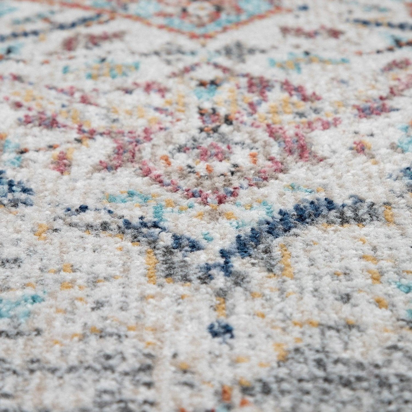 Grey Indoor & Outdoor Rug for Balcony Oriental Pattern - RugYourHome