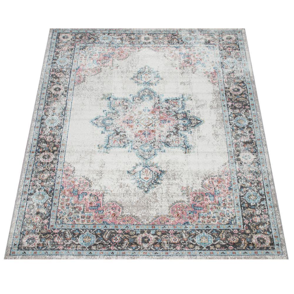 Indoor & Outdoor Rug for Patio, Oriental Pattern In Beige - RugYourHome