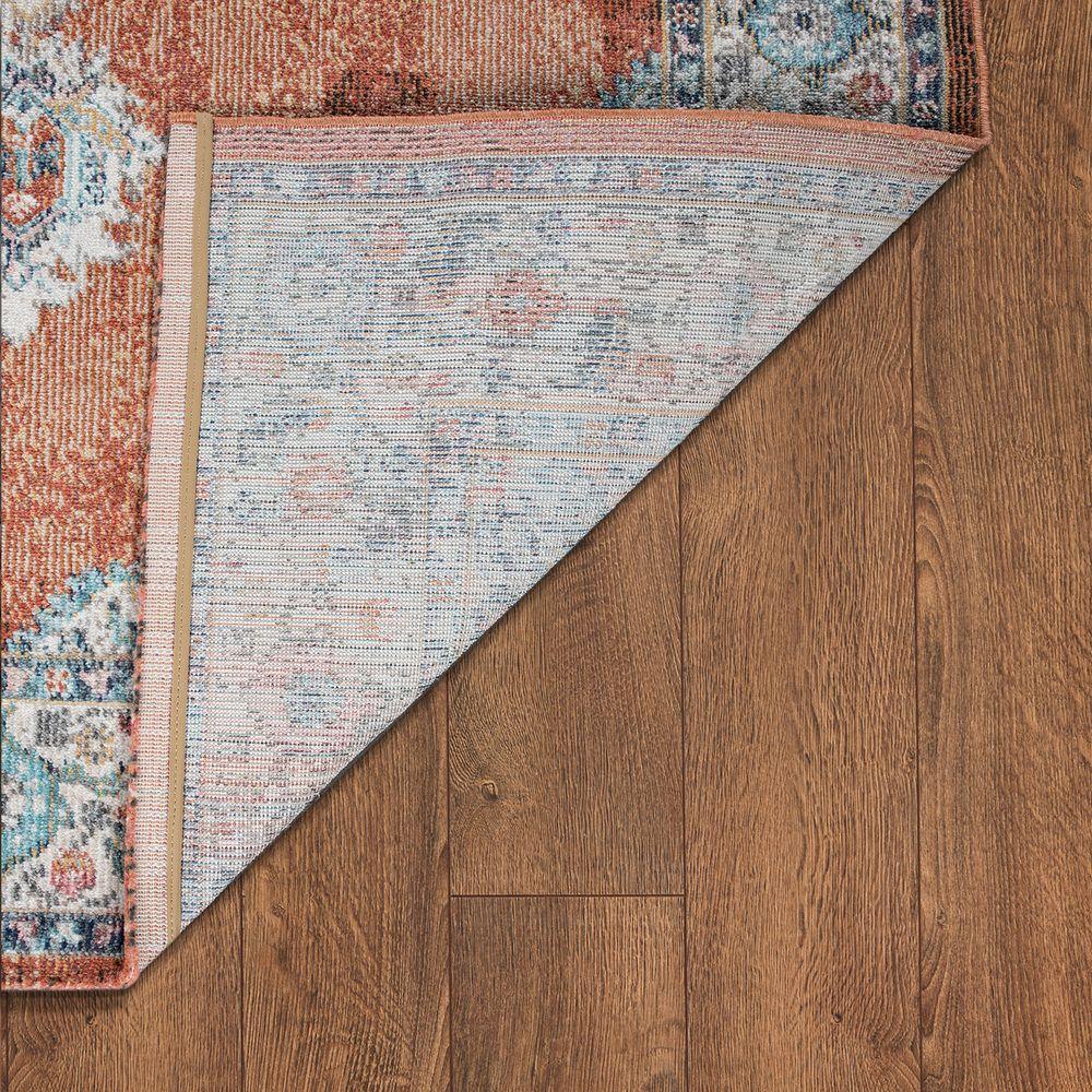 Indoor & Outdoor Rug For Patio, Oriental Pattern In Red - RugYourHome
