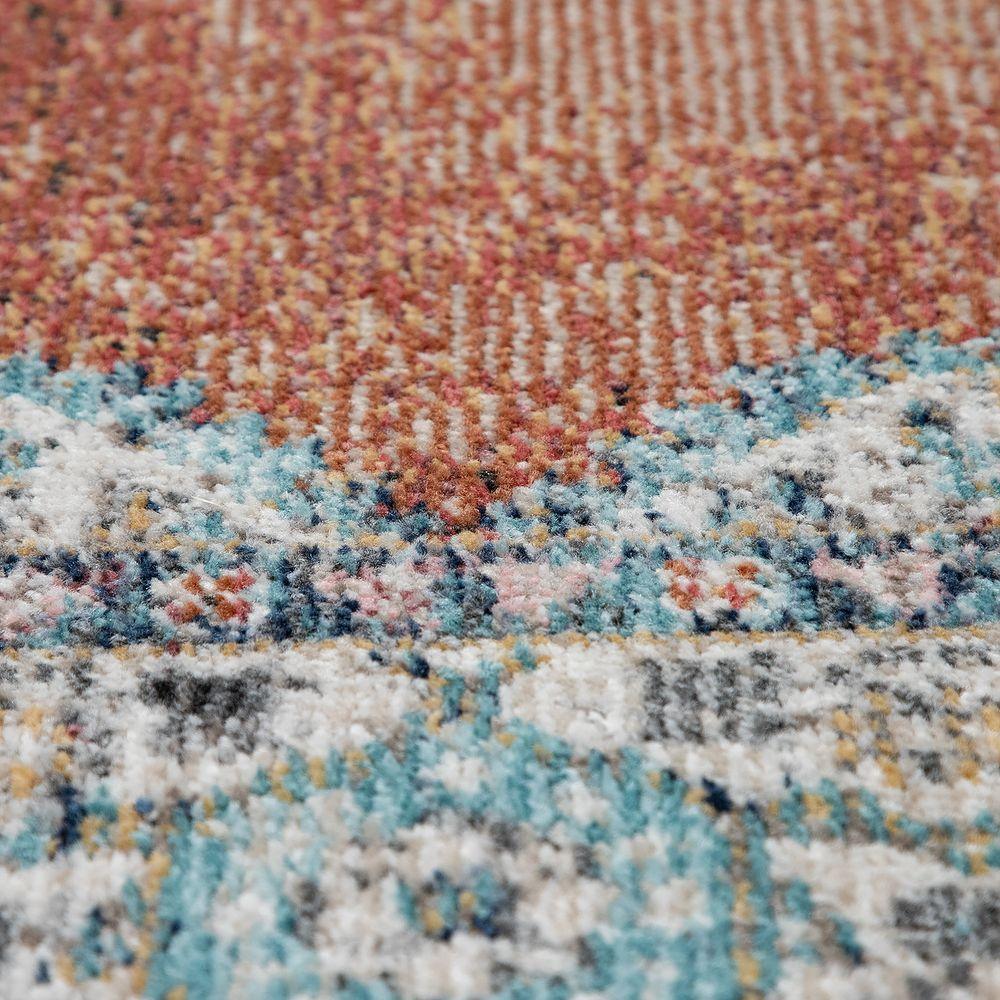 Indoor & Outdoor Rug For Patio, Oriental Pattern In Red - RugYourHome
