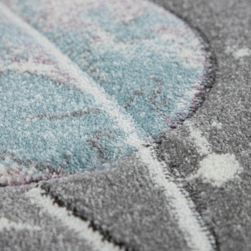 Kids Galaxy Rug Outer Space For Nursery In Grey - RugYourHome