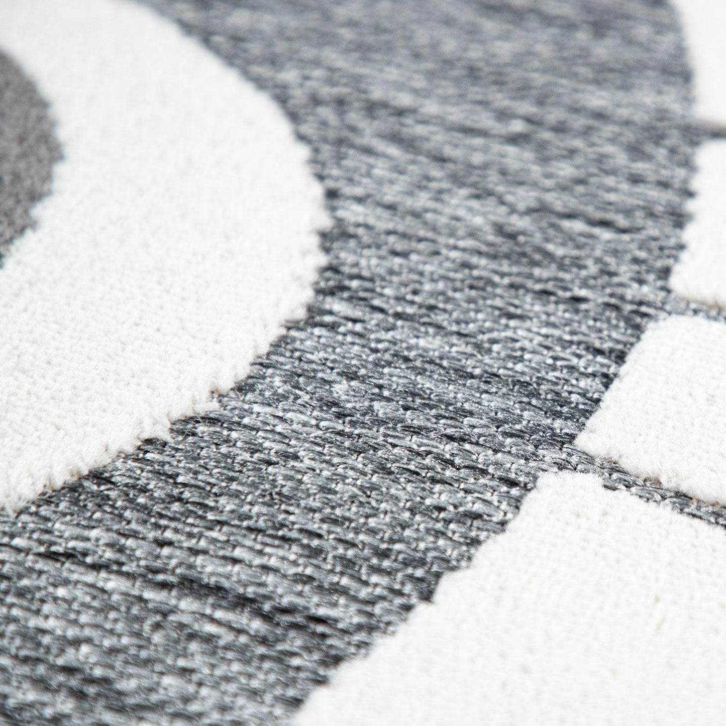 Kids Rug Tweet with Lion Face Round Play Mat in Grey - RugYourHome