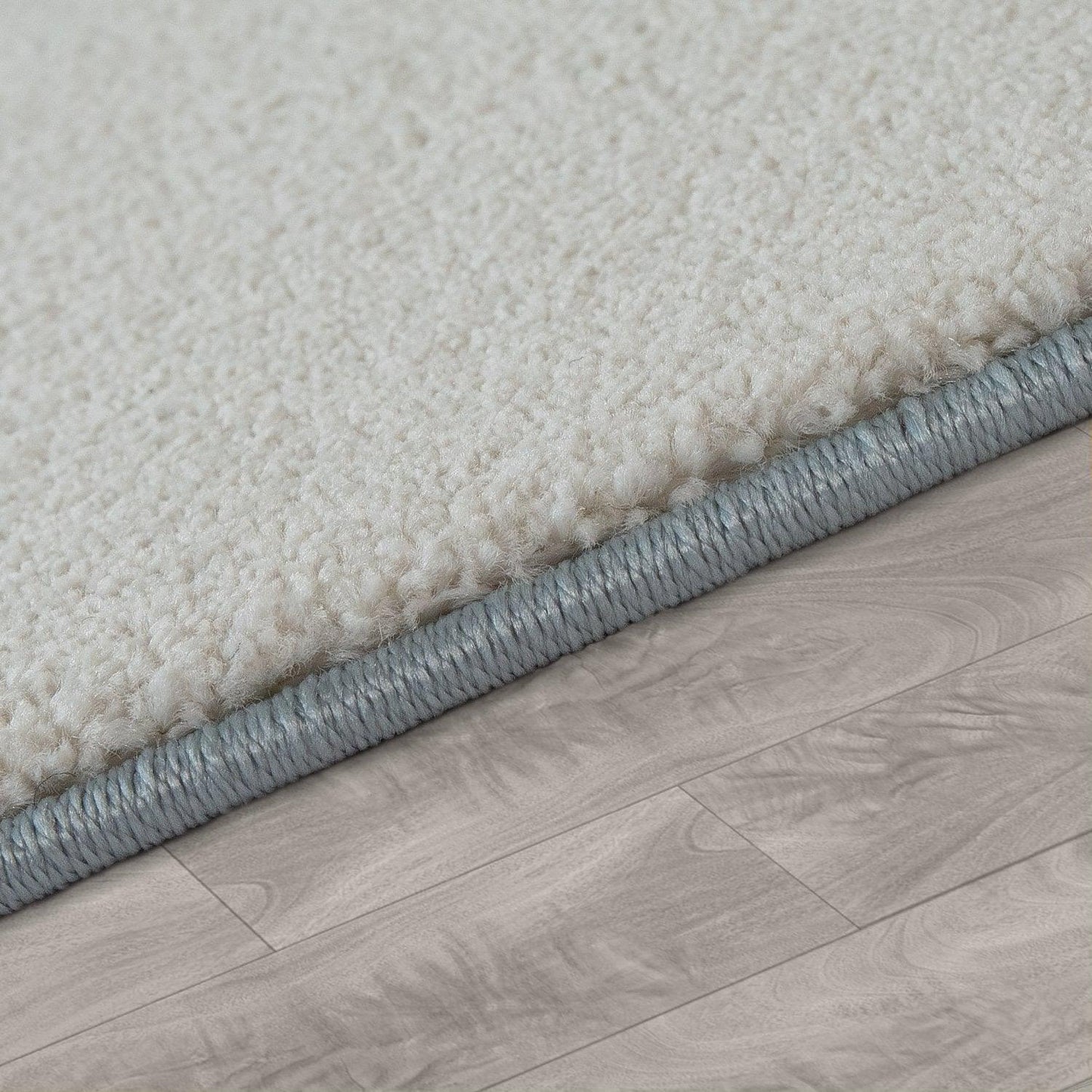 Nursery Rug for Kids Colorful Pastel Stars in Cream - RugYourHome