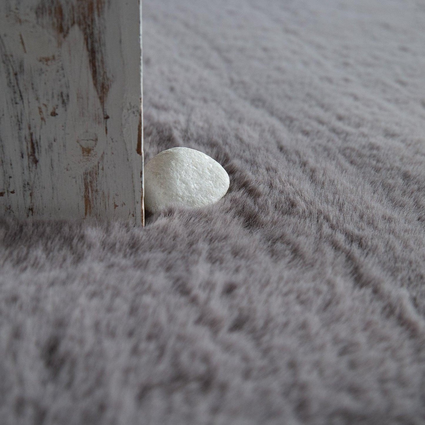 Super Soft Area Rug Fluffy High Pile Cosy Luxurious Touch in Solid Anthracite - RugYourHome