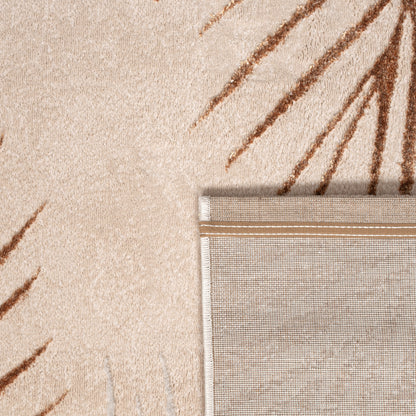 Area Rug Tuana with Elegant Palm Tree Design