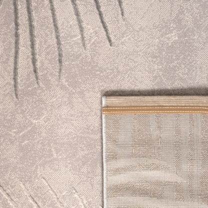 Area Rug Tuana with Elegant Palm Tree Design