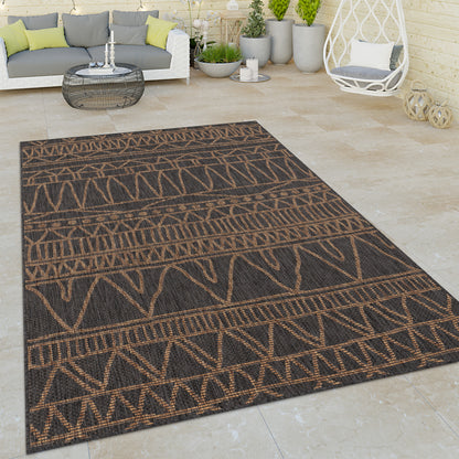 Indoor & Outdoor Rug Modern Ethnic Pattern