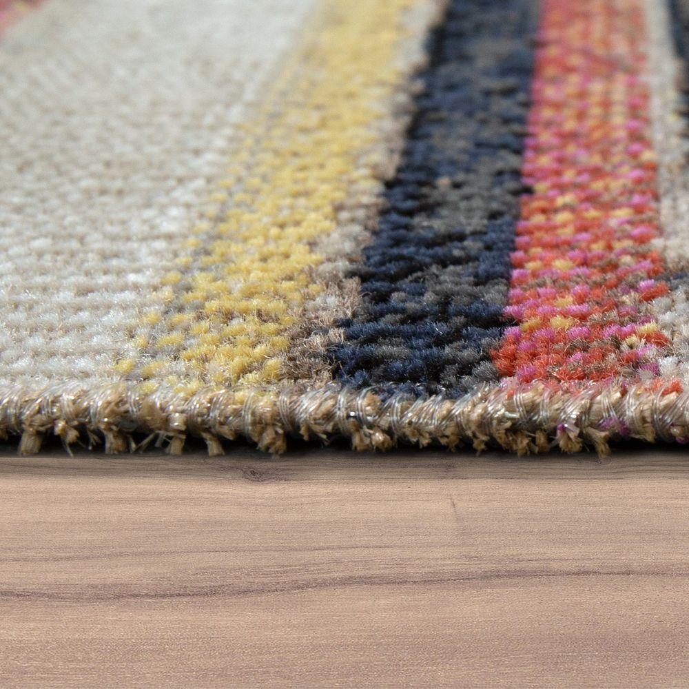 Indoor & Outdoor Rug Ethnic Cream Red Yellow - RugYourHome