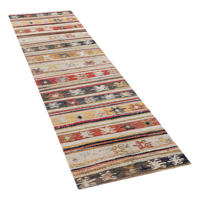 Indoor & Outdoor Rug Ethnic Cream Red Yellow - RugYourHome