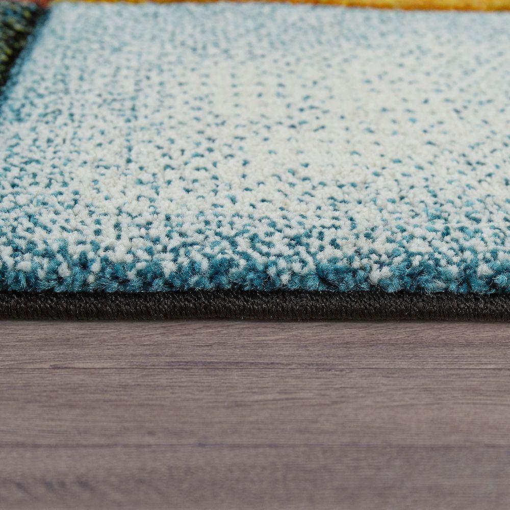 Multi-Color Area Rug for Living Room Check Design Colorful Squares - RugYourHome