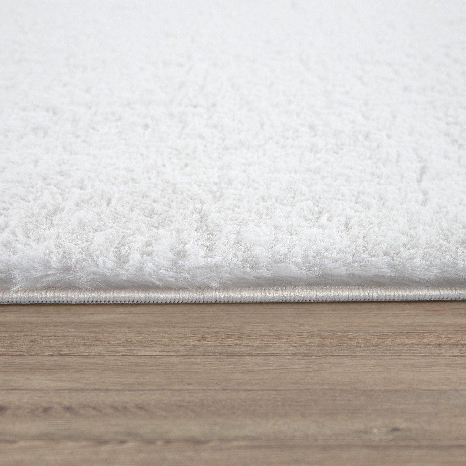 Snow White Shag Rug Thick Super Soft & Cozy, Washable - RugYourHome