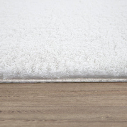 Snow White Shag Rug Thick Super Soft & Cozy, Washable - RugYourHome