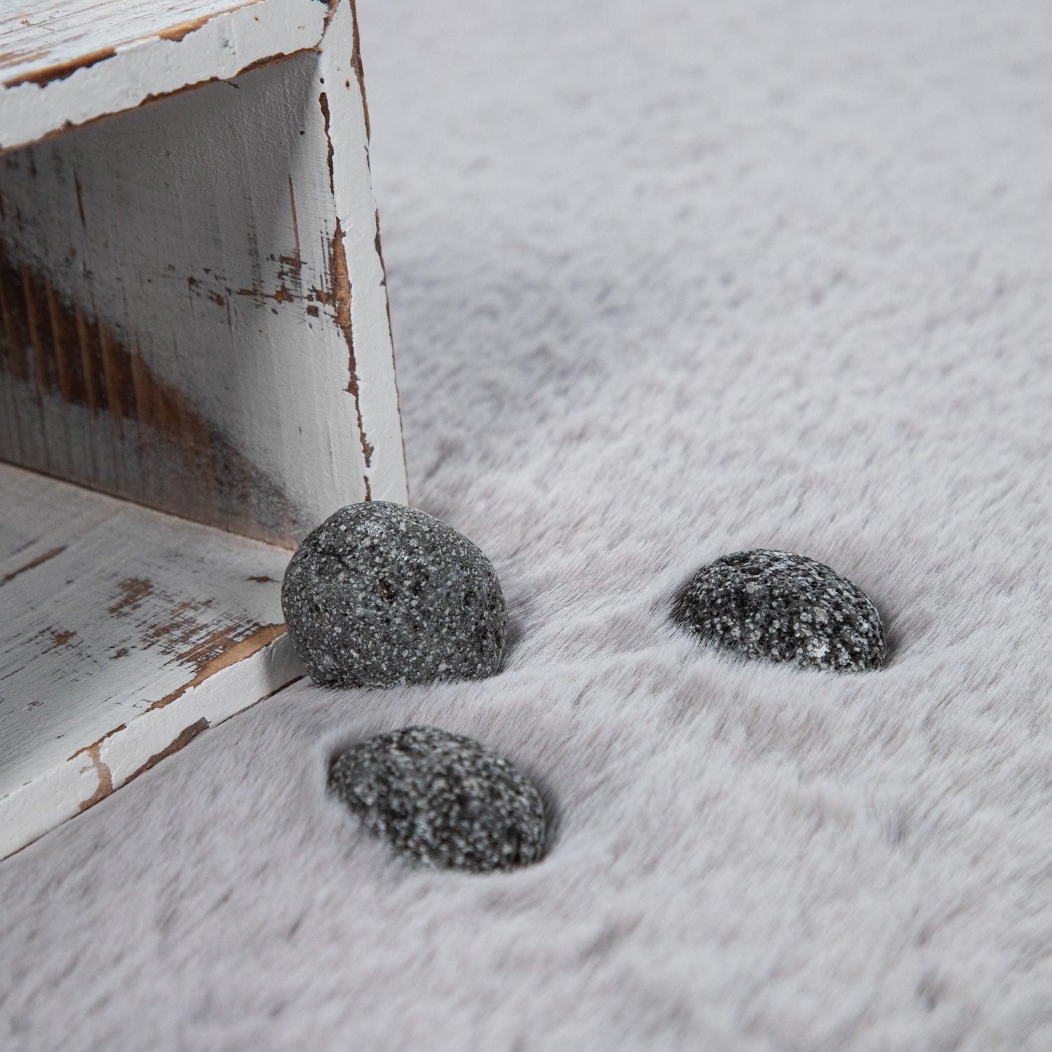 Super Soft Area Rug Fluffy High Pile Cosy Luxurious Touch in Solid Grey - RugYourHome